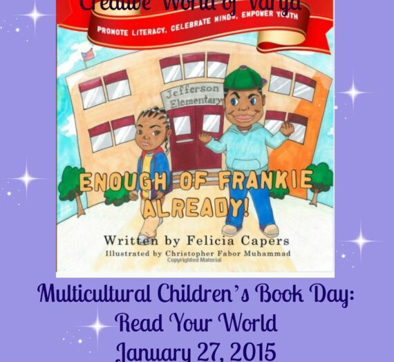 Book Review: Enough of Frankie Already! {Multicultural Children’s Book Day}