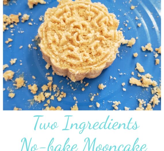 Two Ingredients No-Bake Mooncake