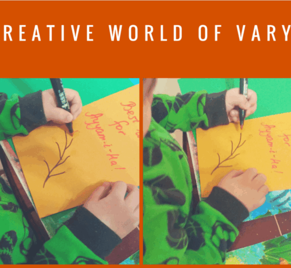 A Simple Glitter Handprint Card Tutorial