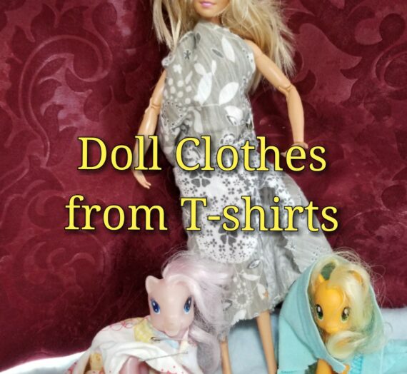 Doll Clothes from Old T-shirts