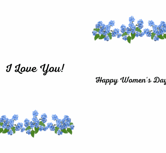 Women’s Day DIY Card + Updates